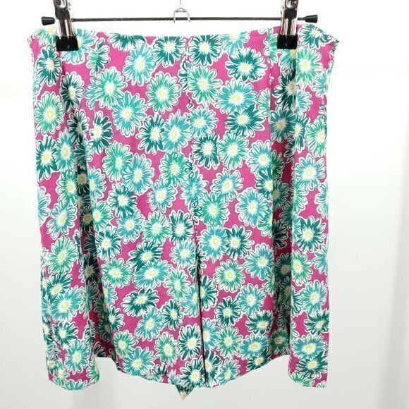 VTG 90s/Y2K High Rise Midi Skort 6/S Pink/Green Floral - Picture 2 of 14